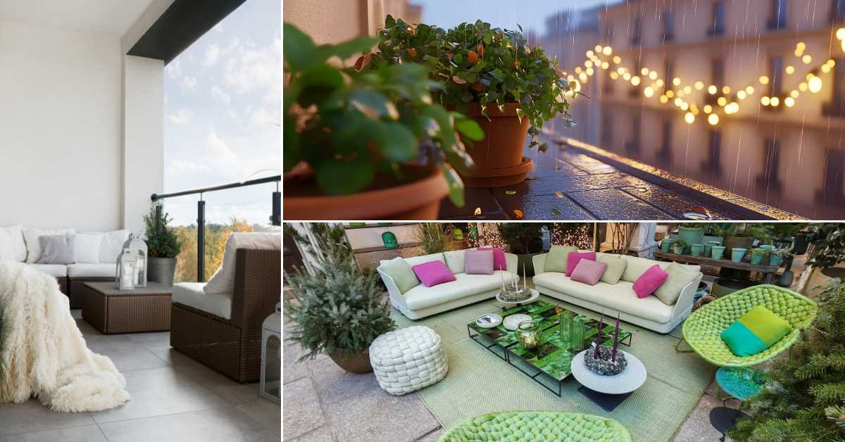 Small Cozy Balcony Setup Ideas