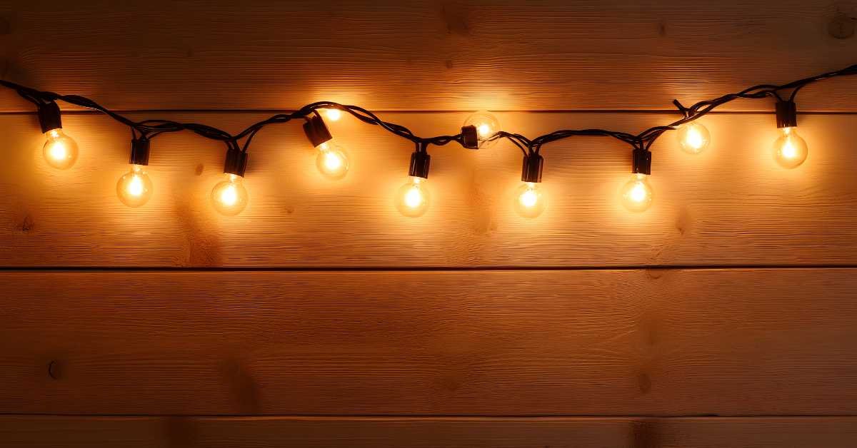 Warm LED String Lights