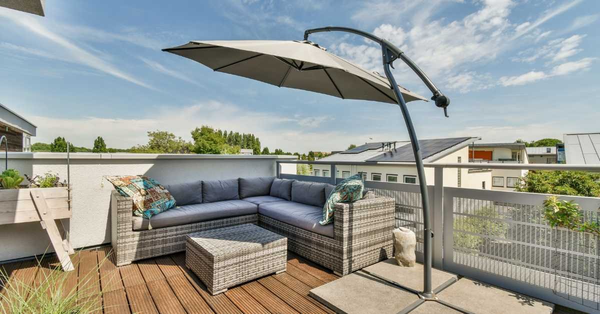 Railing Bar Sitting Area