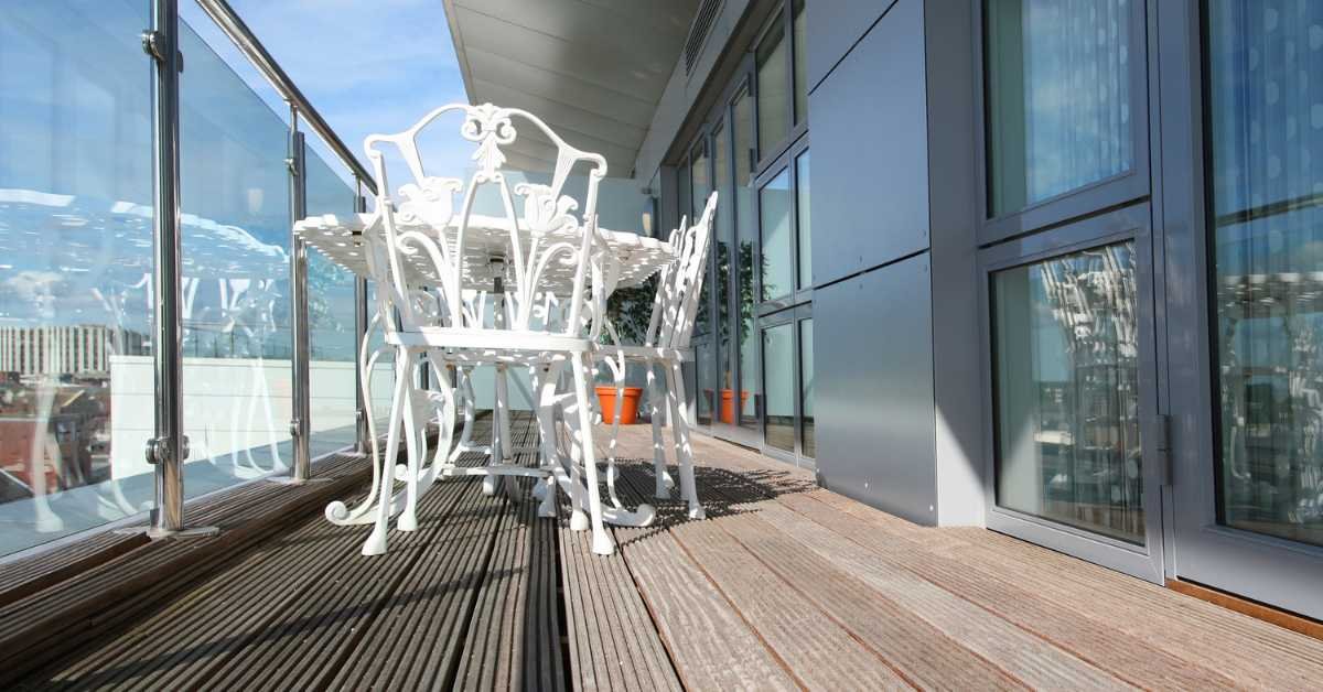 Weather-Friendly Balcony Setup