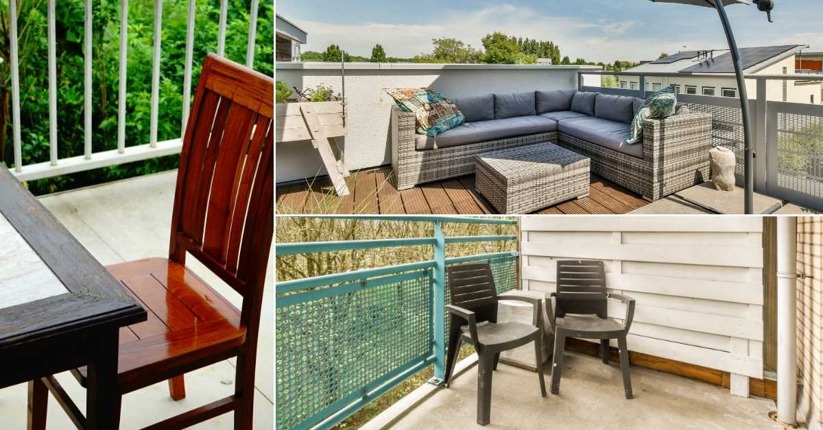 Sitting Area Design in Balcony