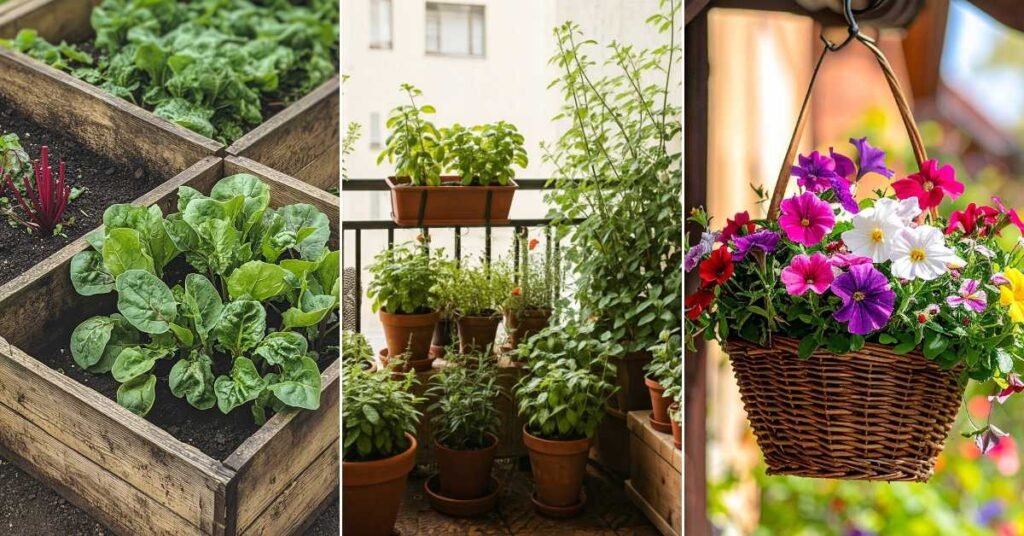 Small Balcony Garden Layout Ideas