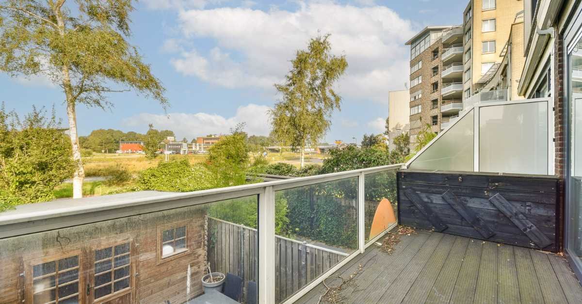 Bright balcony sunlight morning