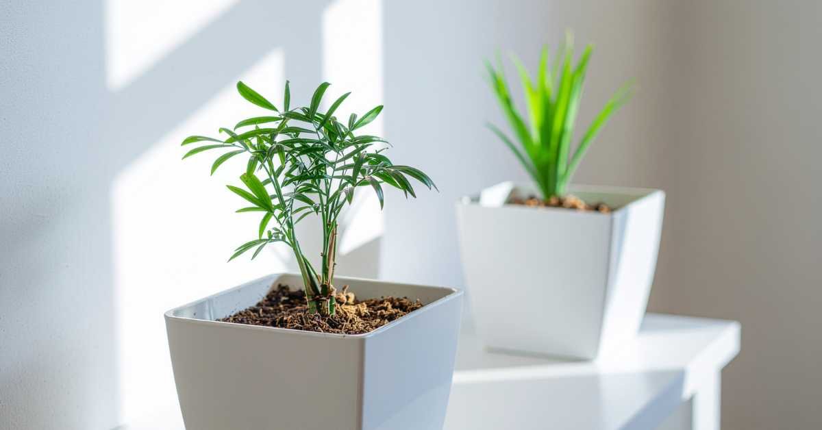 different plants on balcony sunlight shade mismatch