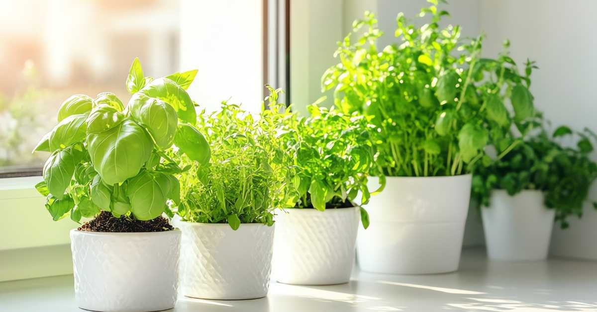 Indoor plant growing indoors windowsill healthy